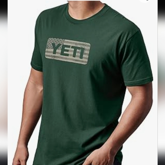 Yeti Other - YETI Flag Badge Short Sleeve T-Shirt XL New